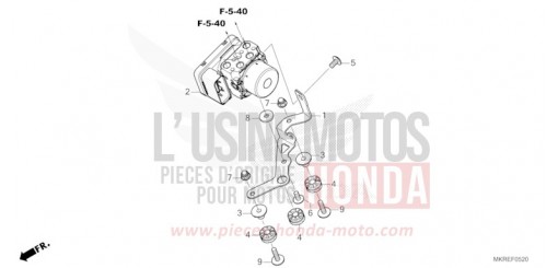 MODULATEUR ABS CBR1000SPR de 2024